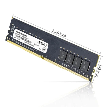 QXGL【Оперативна памет DDR4】 4 GB оперативна памет DDR4 8 GB 16 GB DDR4-2666 Mhz PC4-21300 CL19 1.2 288-пинов небуферизованный на модула Памет за настолен компютър Оперативна памет