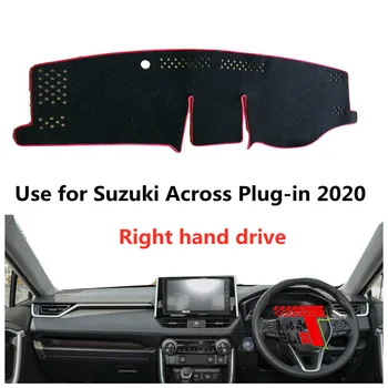 Taijs Десен Волан Анти-UV Покриване на Арматурното Табло на Автомобила Подложка за Suzuki Напречен Плъгин 2020 2021 2022 Добър Продаваният Материал Подложка