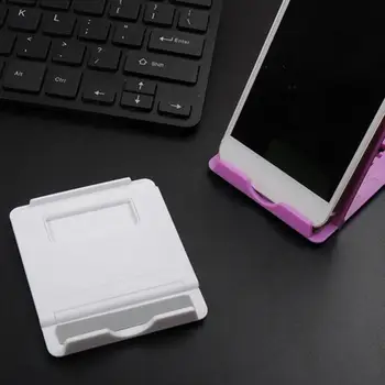 Universal Plastic Adjustable Folding Desktop Table Phone Holder Bracket Stand титуляр за телефон, поставка за телефон
