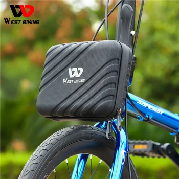 WEST BIKING Велосипедна Чанта Водоустойчива-Голямата Голям Чанта На Волана и Предната Тръба Калъф За Съхранение на Велосипедна Чанта за Електрически Скутер Кошница