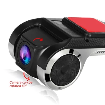 WiFi Автомобилен Видеорекордер USB Android ADAS Dash Cam 1080P Full HD Автомобилен Видеорекордер Dash Камера, Детектор за Движение, Нощно Виждане G-сензор