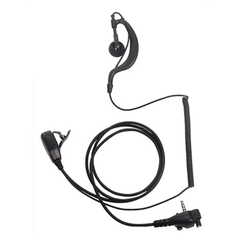 X-261 Слушалки със слушалки в формата на буквата г с микрофон за ПР за Motorola Yaesu Vertex Standard Radio EVX-261 VX-230 VX-231 VX-298 VX-350 VX-351