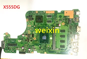 X555DG дънна платка ПОДХОДЯЩА За ASUS X555DG A555DG X555QG X555YI дънна платка на лаптоп A4-7210 R5-M320 4 GB Тестова работа на
