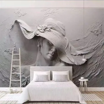 Xuesu Benutzerdefinierte wasserdichte Tapete Wandbild moderne Hintergrundwand Wohnzimmer dekorative Malerei