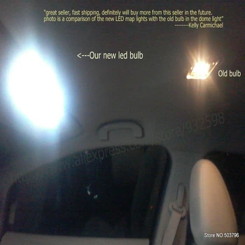 Автомобилна Led Вътрешно Осветление За мини F55 F56 R61 R59 Авто автомобилни Интериорни крушки лампа за автомобили без грешка 6 бр.
