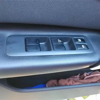 автомобилни стикери контролния панел стеклоподъемником ABS Хромирани декорации пайети за Nissan Qashqai 2011 2012 2013 Автомобилни аксесоари