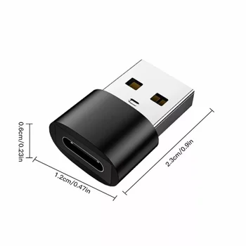 Адаптер USB 3.0 за Type C OTG за USB 3.0 За Micro USB Type-C Женски Адаптатор За адаптери Macbook