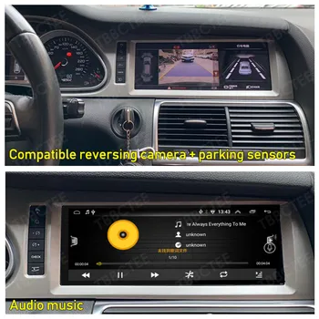 Андроид 10 CarPlay 8G 64G За Audi Q7 2005 ~ RHD MMI 2G 3G Автомобилен Мултимедиен плейър Стерео GPS Bluetooth WiF 4G