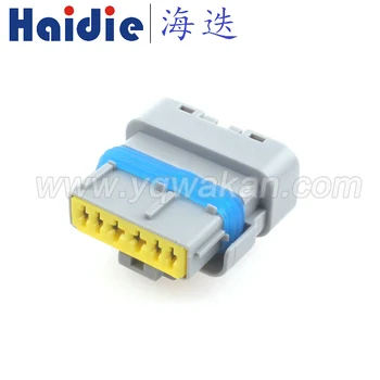 Безплатна доставка на 5 групи 6pin Auto electric корпус щекер сензор за окабеляване водоустойчив конектор кабел 211PC06958049