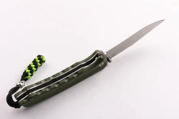 Безплатна доставка на Sharp D2 ловна тактика за оцеляване сгъваем нож твърдост 62 HRC EDC инструмент висок клас с подарък нож