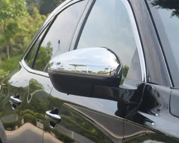 Високо качество ABS хром, 2 бр., декоративна капачка огледало на вратата на колата, защитно покритие за обратно виждане за Citroen DS7 2018-2021