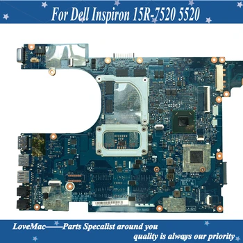 Висококачествена CN-04P57C за Dell Inspiron 15R-7520 5520 дънна Платка на лаптоп LA-8241P Radeon HD 7730M 2gb HD4000 тествана