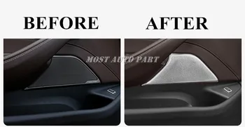 Вътрешната Украса на Капачката на Динамиката на предните Врати на Автомобила 2 бр. За BMW Серия 5 G30 G31 2017-2021 автоаксесоари интериор на Автомобил