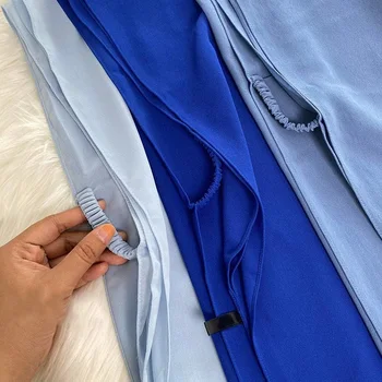 Готови за чорап добър конци за шев прост висок клас премиум тежък Шифон миг. → шал hijabs дълъг шал