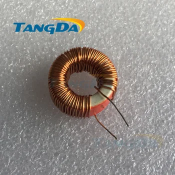 Диаметър на Тангда: 22 мм 390UH 5A 0,8 мм тел Червен бял пръстен индуктивност пръстен Индуктивност A.