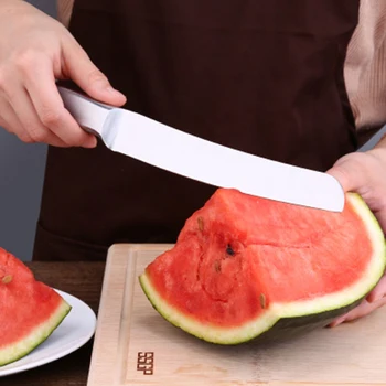 Диня специален нож Плодов дълъг нож от неръждаема стомана домашен немски творчески нож за почистване на кора с кухненски нож Инструмент Наставка h2