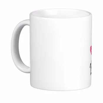 Добро утро Хубав и Красив Сценарий Бели Чаши за Кафе Чаена Чаша Индивидуален Подарък От LVSURE Керамична Чаша Пътни Чаши за Кафе