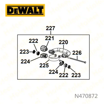 Дръжка възли ЗА DEWALT D25872K N470872
