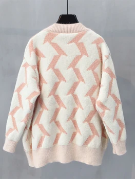Евтини едро 2021 demisezonnyj нова мода ежедневното топло добър за жени Пуловер женски ДР пуловер Vt195