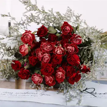 Естествени сухи цветя Букет от Рози за 