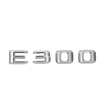 За E-Class E300 170 W110 W114 W115 W123 W124 W210 W211 W212 Емблема на гърба на Капака Икона Номер на Думи, Букви Стикер