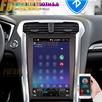За Ford Mondeo 2013-2018 Android 11,0 128 Г Автомобилен Мултимедиен Плейър GPS Навигация на Видео DVD Стерео Радио 2 Din Carplay Главното устройство