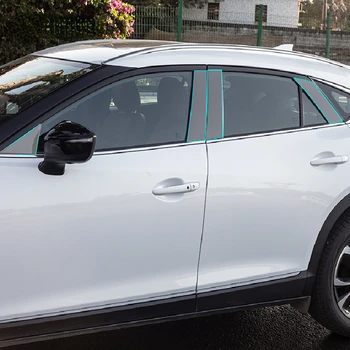 За Mazda CX-4 2020-2022 Авто Външен Автомобилен прозорец стълб Срещу надраскване TPU Защитно фолио Против надраскване Ремонт на филм Аксесоари