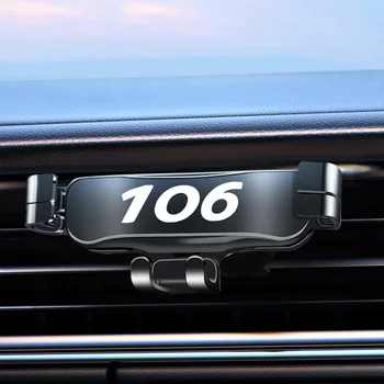 За Peugeot 106 Климатик воздуховыпускной определя скоба за телефон Авто скоба за мобилен телефон, навигация скоба Вътрешна Аксесоари