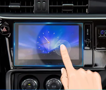За Toyota Corolla 2017 Автомобили Арматурното Табло, Протектор На Екрана На Централното Управление На Защитник На Сензорния Екран От Закалено Стъкло