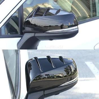 За Toyota RAV4 РАВ 4 XA50 2019-2022 Рамка на Огледалото за обратно виждане Хастар От Въглеродни Влакна Декоративно Автомобилно Корнизи и Аксесоари За Декорация