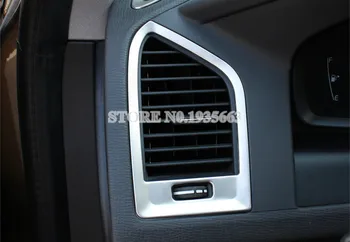 За VOLVO XC60 Вътрешни Довършителни работи на Вентилационни отвори на Климатика 2009-2013 4 бр. Автомобилни Аксесоари, Интериор на Автомобила Интериор Тапицерия на Автомобила