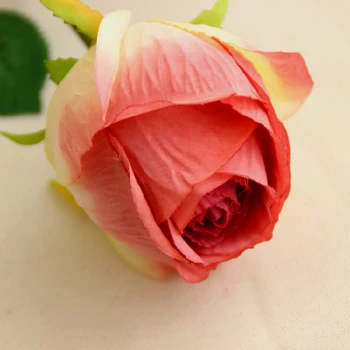 Калифорния Изкуствени Розови Копринени Занаятчийски Цветя Истински Сензорни Цветя За Сватба, Коледна Украса Комнаты6 Цветя Подарявам.