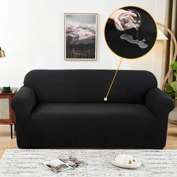 Калъф за дивана в хола, чанта за количка, чанта за диван за трима души, кран за възглавница, L-образна форма на калъф за дивана, еластичен калъф за дивана