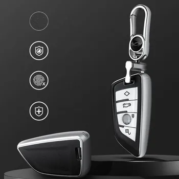 Калъф За ключове на автомобила, Чанта За Ключове на Bmw F20 G20 G30 X1 X3 X4 X5 G05 X6, Аксесоари за автомобилен стайлинг, Държач за ключове, Защита от Ключодържател