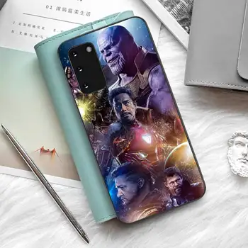 Калъф за мобилен телефон с супергероями Disney Marvel и герои на Отмъстителите за Samsung S10 21 20 9 8 plus lite S20 UlTRA 7edge