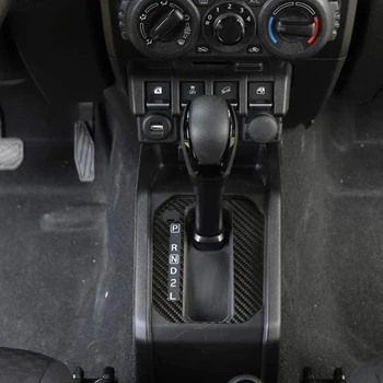 Капак Панел на Кутията за превключване на предавките е Подходящ за Suzuki Jimny 2019 2020 Аксесоари за Интериора, изработени от Въглеродни влакна