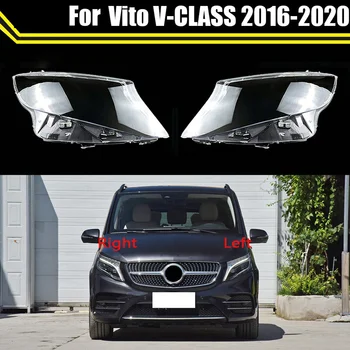 Капачка на обектива Отпред Фарове на Автомобил, работа на смени Обвивка на Светлини Фарове За Mercedes-Benz Vito, V-CLASS 2016-2020