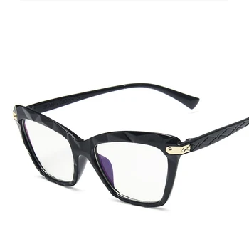 Квадратни Оптични Очила Дамски Мъжки Компютърни Очила, Прозрачни Лещи, Предписани Рамки За Очила Унисекс