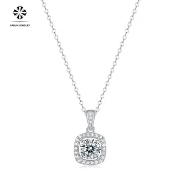 Колие от муассанита за дамите. S925 сребро дамска мода висулка, луксозен диамант предложение за подарък K златното колие