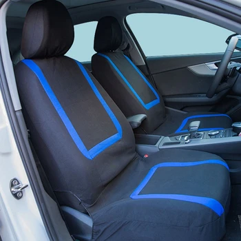 Комплект Калъфи За автомобилни Седалки Универсален, Подходящ За Повечето Коли, Седалките с Подробни Модел гуми, Оформление, столче за кола Протектор За Tesla Megane 2 VW Ford