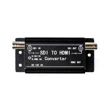 Конвертор SDI към HDMI 4K 30 кадъра в секунда 1280x720 P 50/60 кадъра в секунда резолюция 1920X1080 24/25/30/50/60 кадъра в секунда 2560X1440 15/30 кадъра в секунда 4K HD-SDI EX-SDI камери