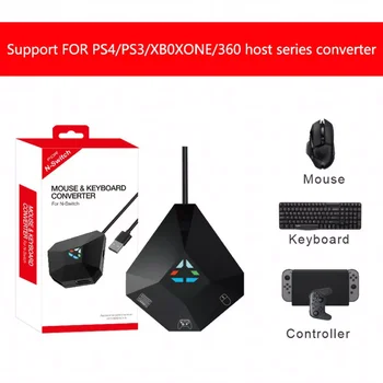 Конвертор Адаптер, мишка за мобилен гейминг контролер за Xbox One / 360 Кабелен Адаптер За игрален контролер PS4 / PS3