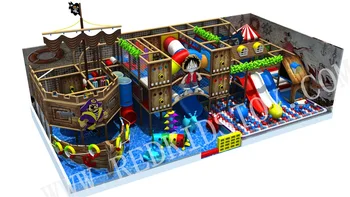 Красива Детска площадка с Пиратска Тематика, Директен Фабрика HZ-9908