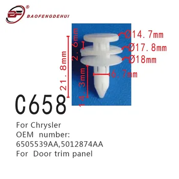 Крепежный елемент, за да се провалиш панел тапицерия на вратите на автомобила Chrysler 6505539aa, 5012874aa