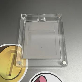 Кутия За съхранение на 10ШТ За GB, GBC кутия за игра на карти с Магнитна капачка висока прозрачна акрилна кутия за игра на дисплея