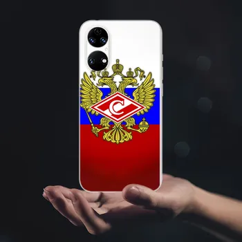 Мек силиконов Калъф Huawei P50 P40 P30 P20 Pro Lite E P Smart Z 2021 2019 2020 Калъф Армения, Албания, Русия знаме, Емблемата на