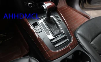 Модификация Корнизи Вътрешността На Колата Декоративна Украса Дограма Интериор Пайети Дървени Цвят За Audi Q5 2010 2011 2012 2013 - 2017