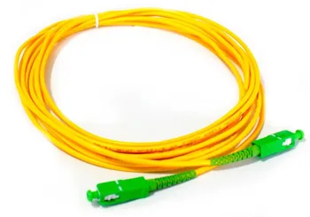 На 5 метра Оптичен Пач кабел SC/APC, SC/APC SM Simplex SX 2,0 мм 9/125 хм SC/APC Оптични FTTH-оптичен Пач кабел
