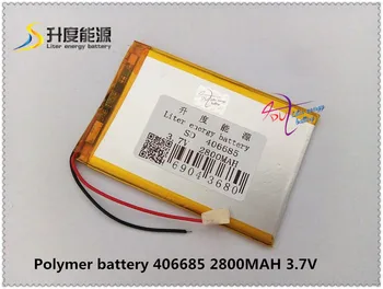 най-добрата марка на батерия Безплатна доставка Новата статия 3,7 В литиево-полимерна батерия 2800 ма 406685 мА батерия за таблет