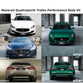 Най-Новата Част На Каросерията На Автомобила Със Защитата На Бронята За Maserati Quattroporte Trofeo Front Performance Body Kit